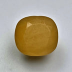 Ceylon Yellow Sapphire on a white background online India