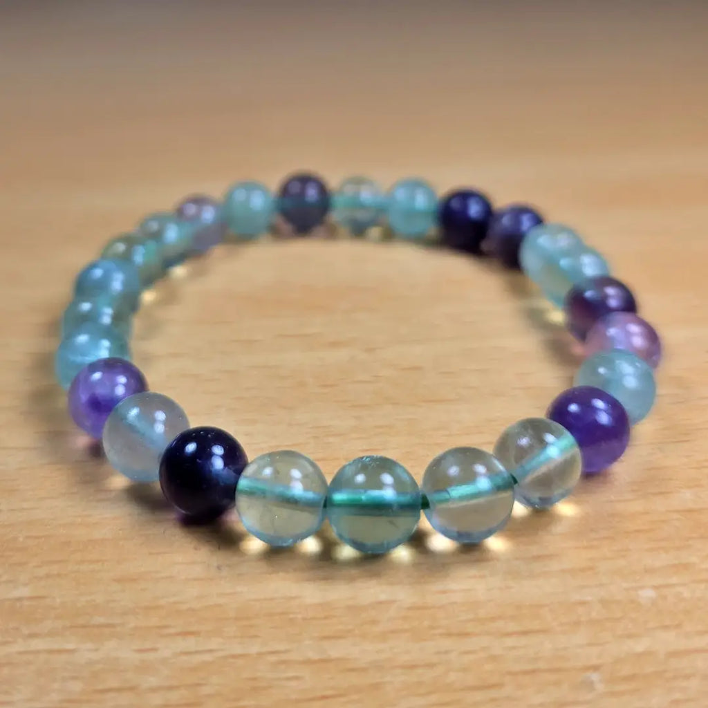 Buy Fluorite Bracelet Online in India | Certified Natural Stone