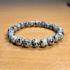 Buy Dalmatian Jasper Bracelet Online in India | Certified Stone