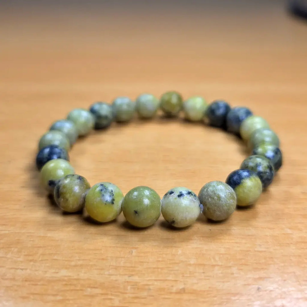 Serpentine Healing Bracelet – Kundalini Energy & Transformation Stone
