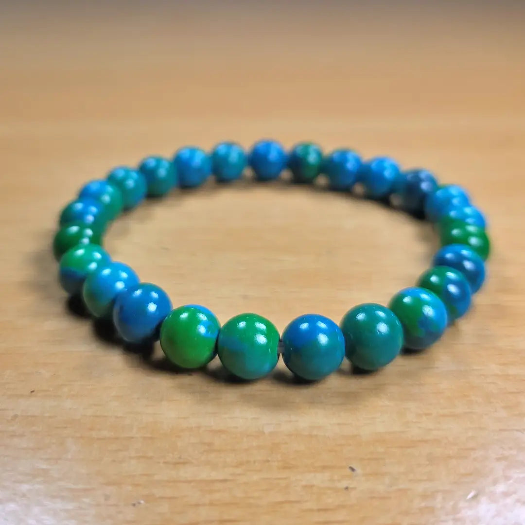 Certified Chrysocolla Bracelet – Communication & Balance Stone