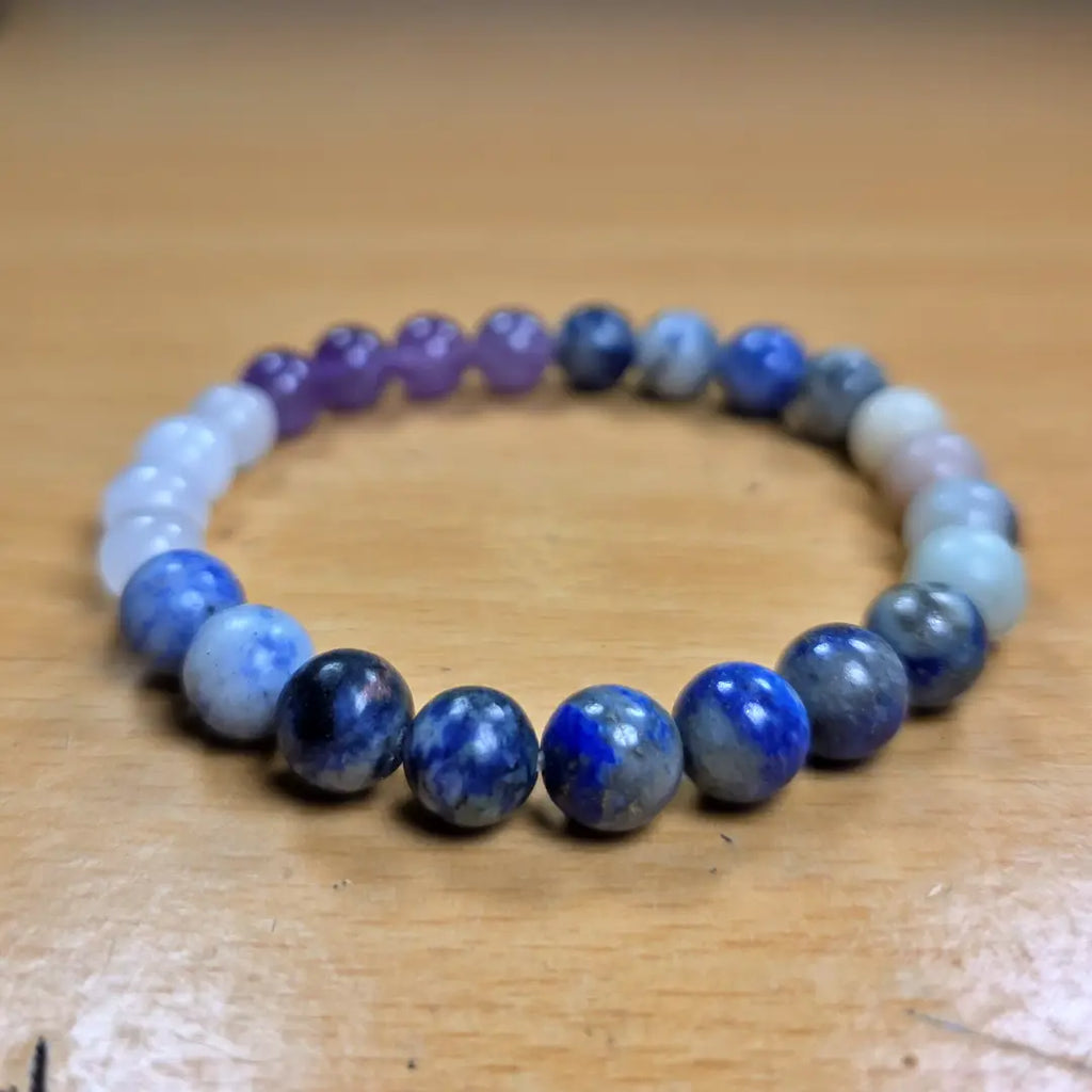 Sagittarius Zodiac Bracelet – Crystal Energy for Freedom & Positivity