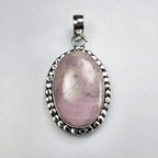 Natural Pink Kunzite Gemstone Pendant