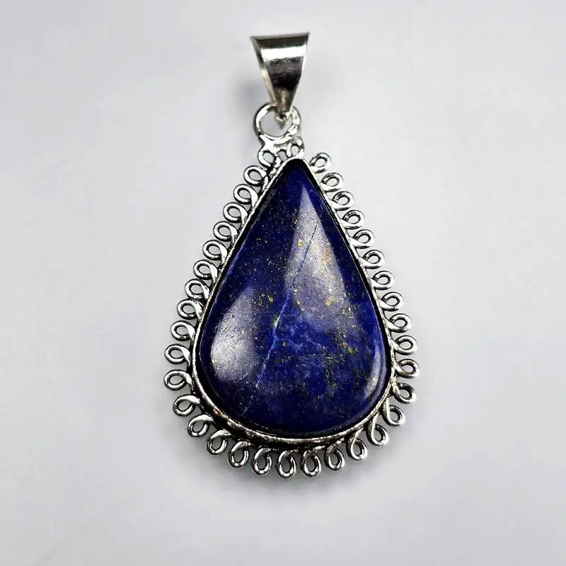 Natural Lapis Lazuli Stone Pendant