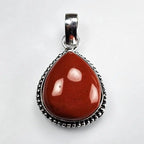 Natural Red Jasper Pendant