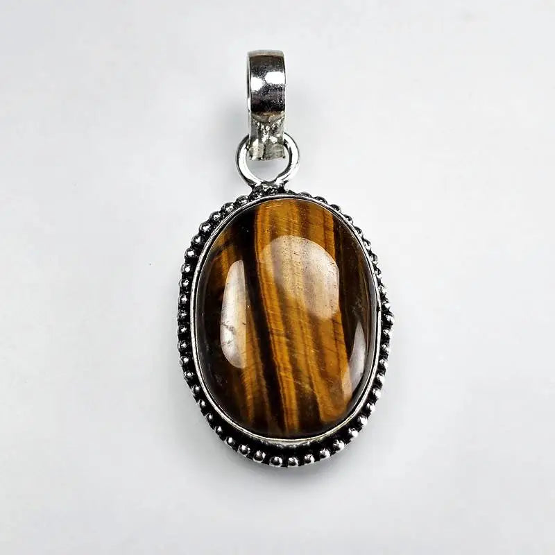 Natural Tiger Eye Pendant