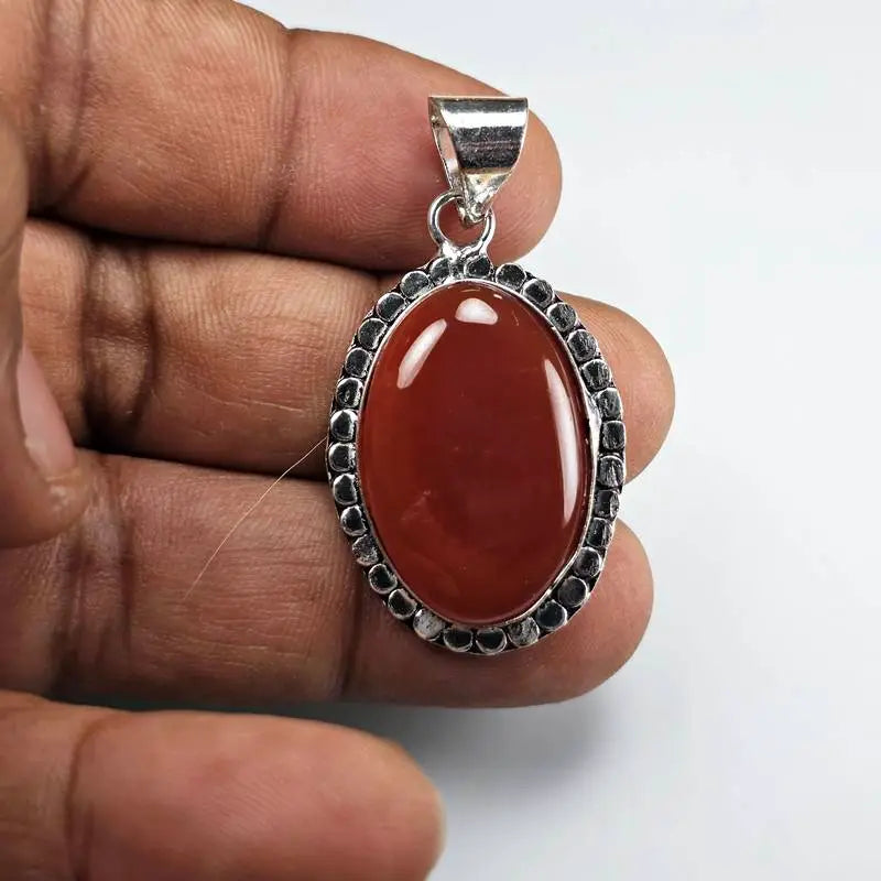 Natural Carnelian Pendant