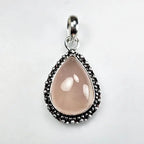 Natural Rose Quartz Pendant