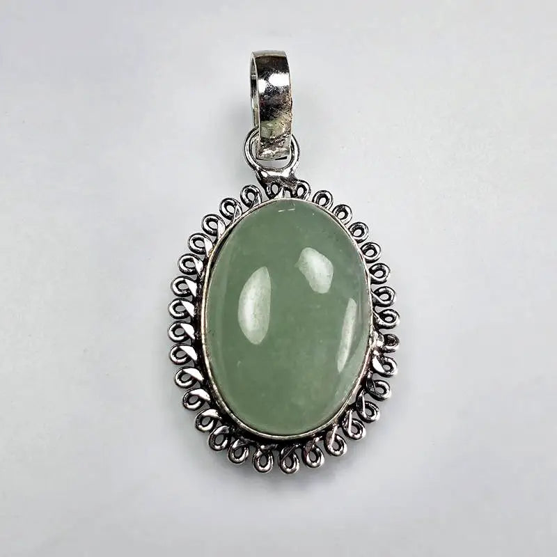 Natural Green Aventurine Pendant