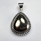 Natural Pyrite Pendant