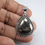 Natural Pyrite Pendant