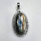 Natural Labradorite Gemstone Pendant