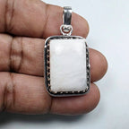 Natural Scolecite Pendant