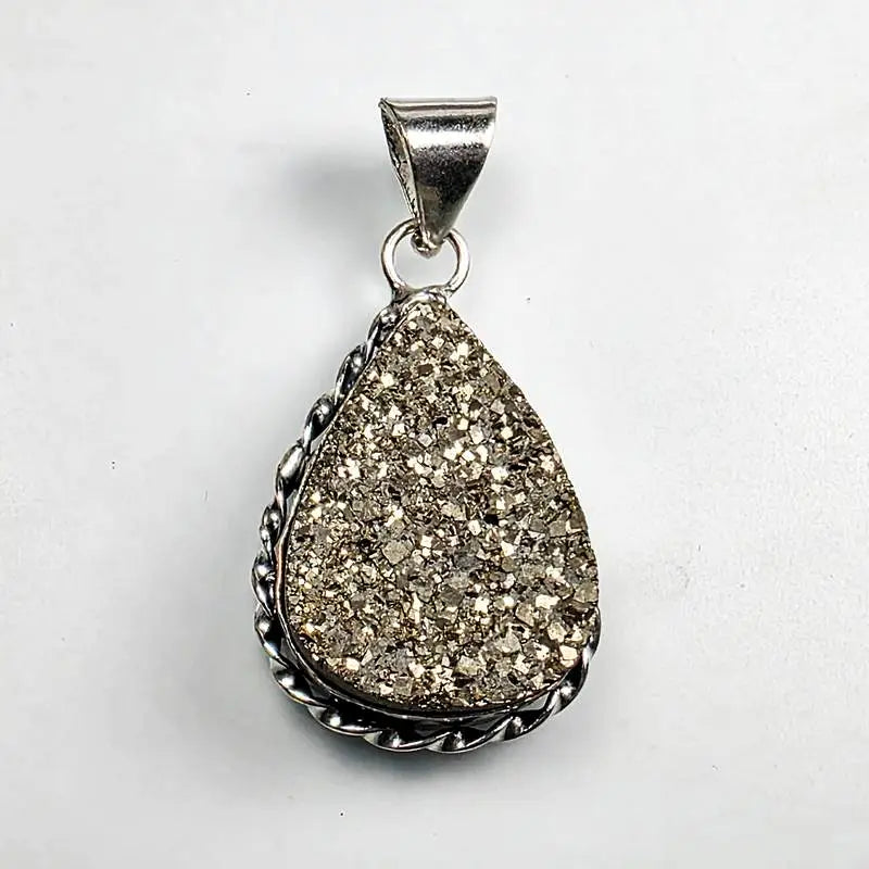 Pyrite Cluster Pendant