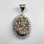 Pyrite Cluster Pendant
