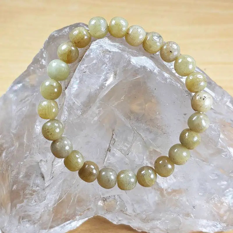 Natural Yellow Sapphire (Pukhraj) Bracelet