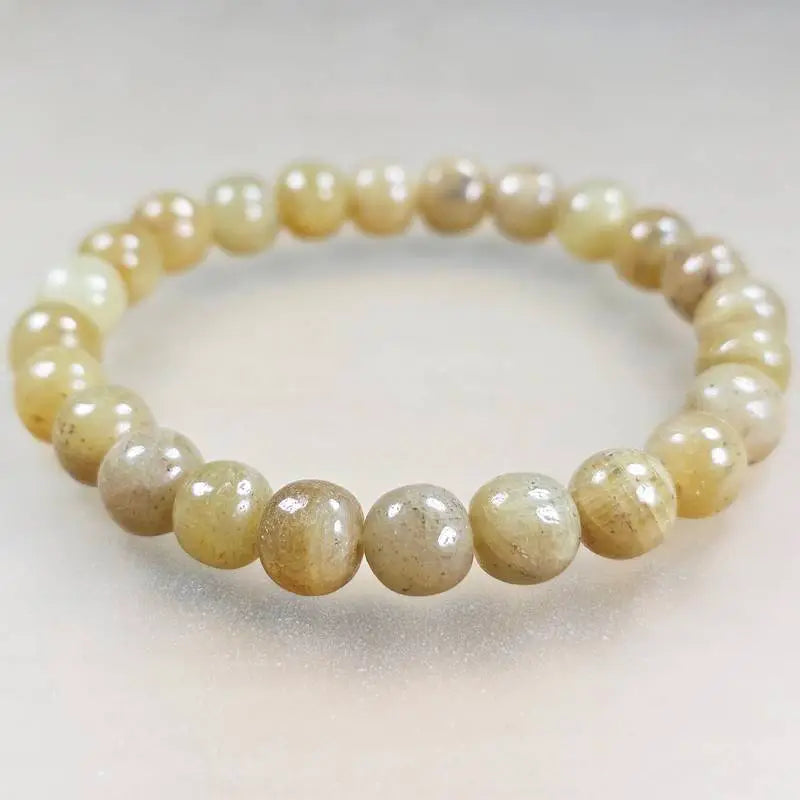 Natural Yellow Sapphire (Pukhraj) Bracelet