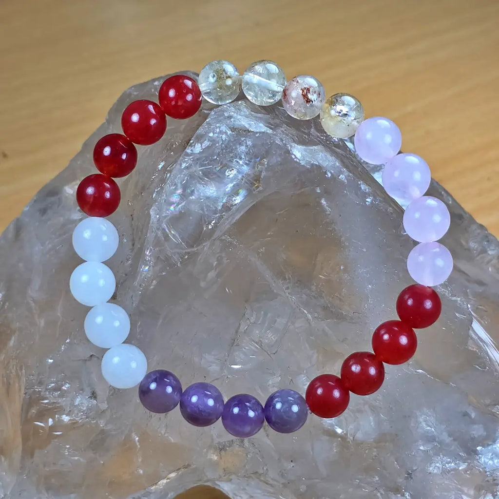 Cancer Zodiac Bracelet – Crystal Healing Energy for Emotional Balance