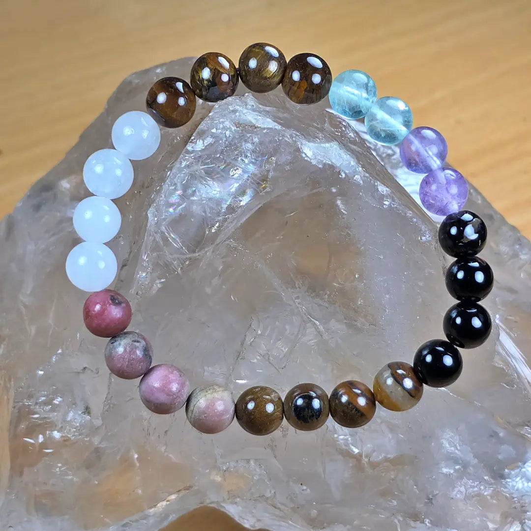 Capricorn Zodiac Bracelet – Crystal Energy for Focus & Success