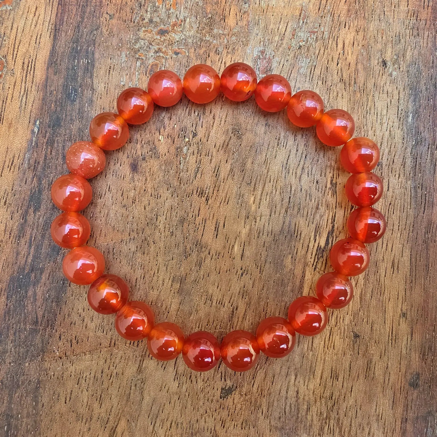 Carnelian Healing Bracelet for Positive Energy