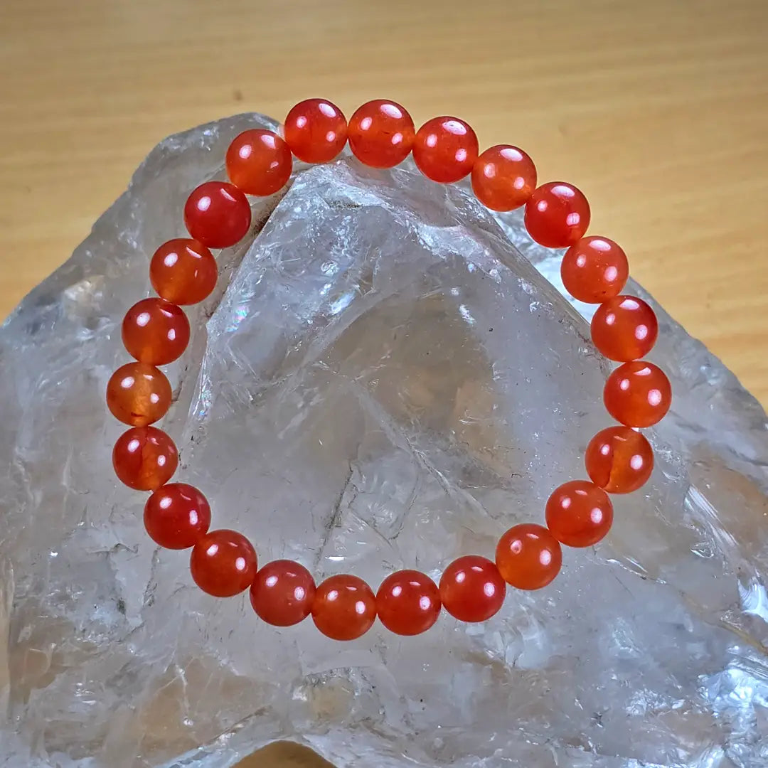 Carnelian Healing Bracelet for Positive Energy