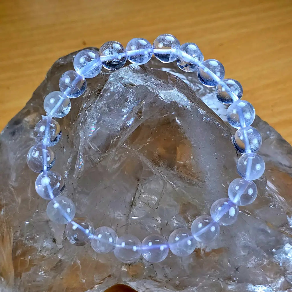 Buy Clear Quartz Bracelet Online in India | Certified Stone