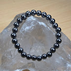 Mystic Grey Hematite – Natural Energy Stone Bracelet