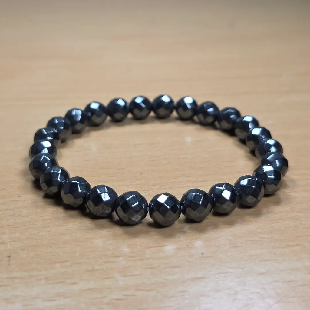 Natural Hematite Bracelet – Grounding & Healing Energy Stone