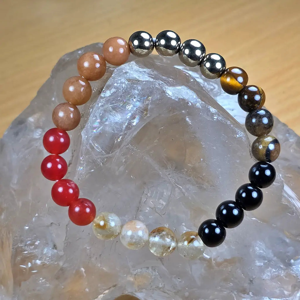 Leo Bracelet – Crystal Energy for Confidence & Creativity