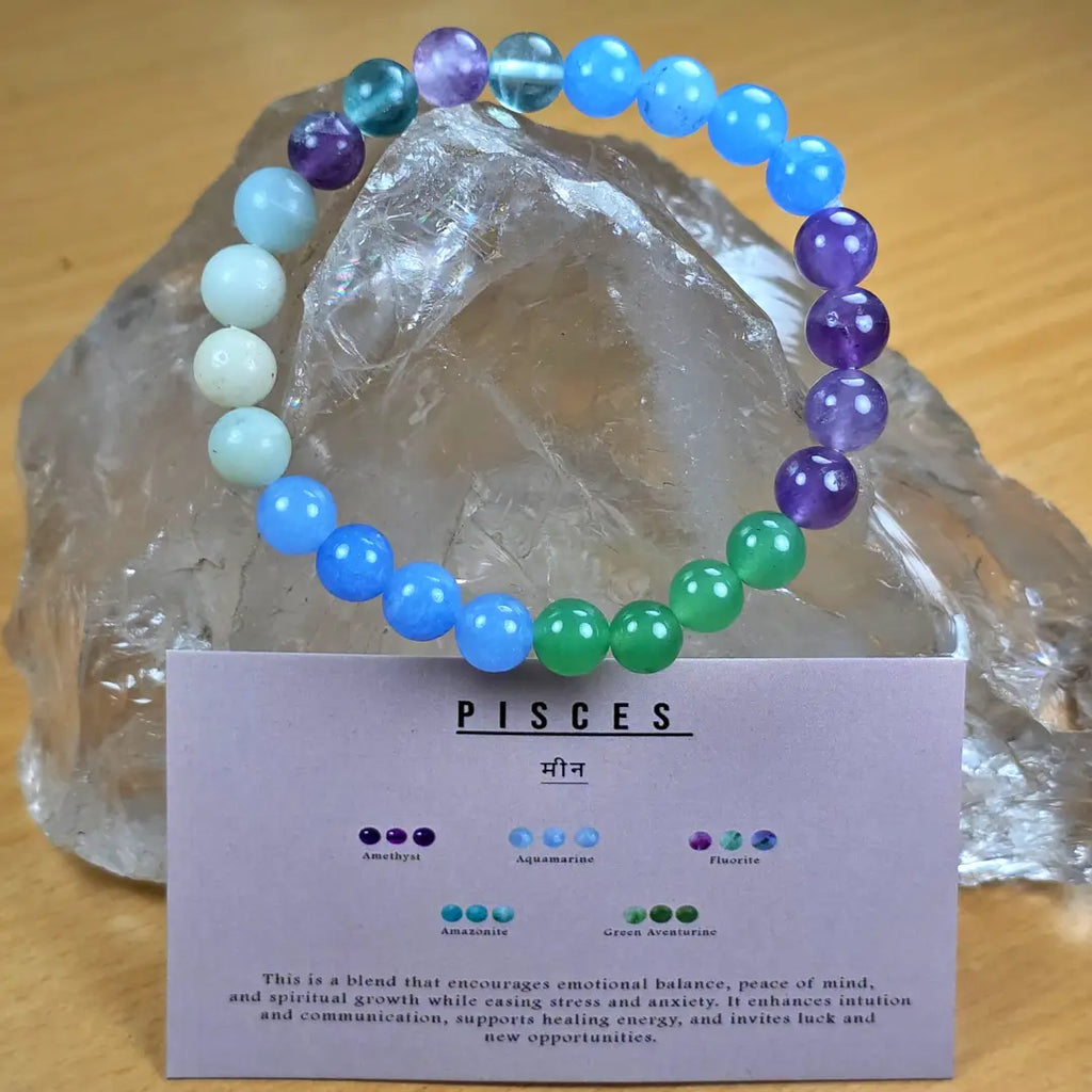 Pisces Bracelet – Unique Zodiac Gift for Pisces Men & Women