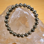 Certified Raw Pyrite Bracelet – Natural Healing Stone