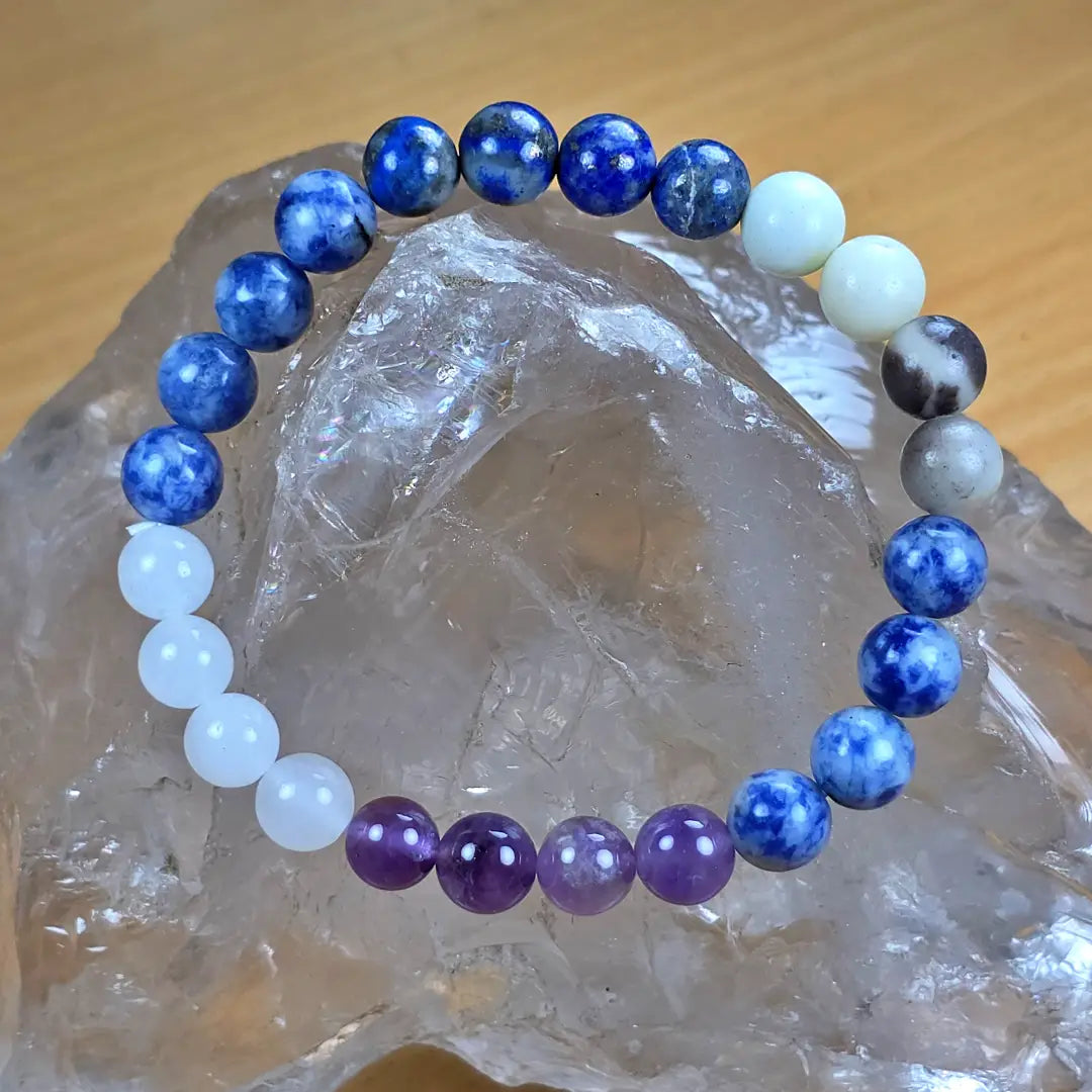 Sagittarius Zodiac Bracelet – Crystal Energy for Freedom & Positivity
