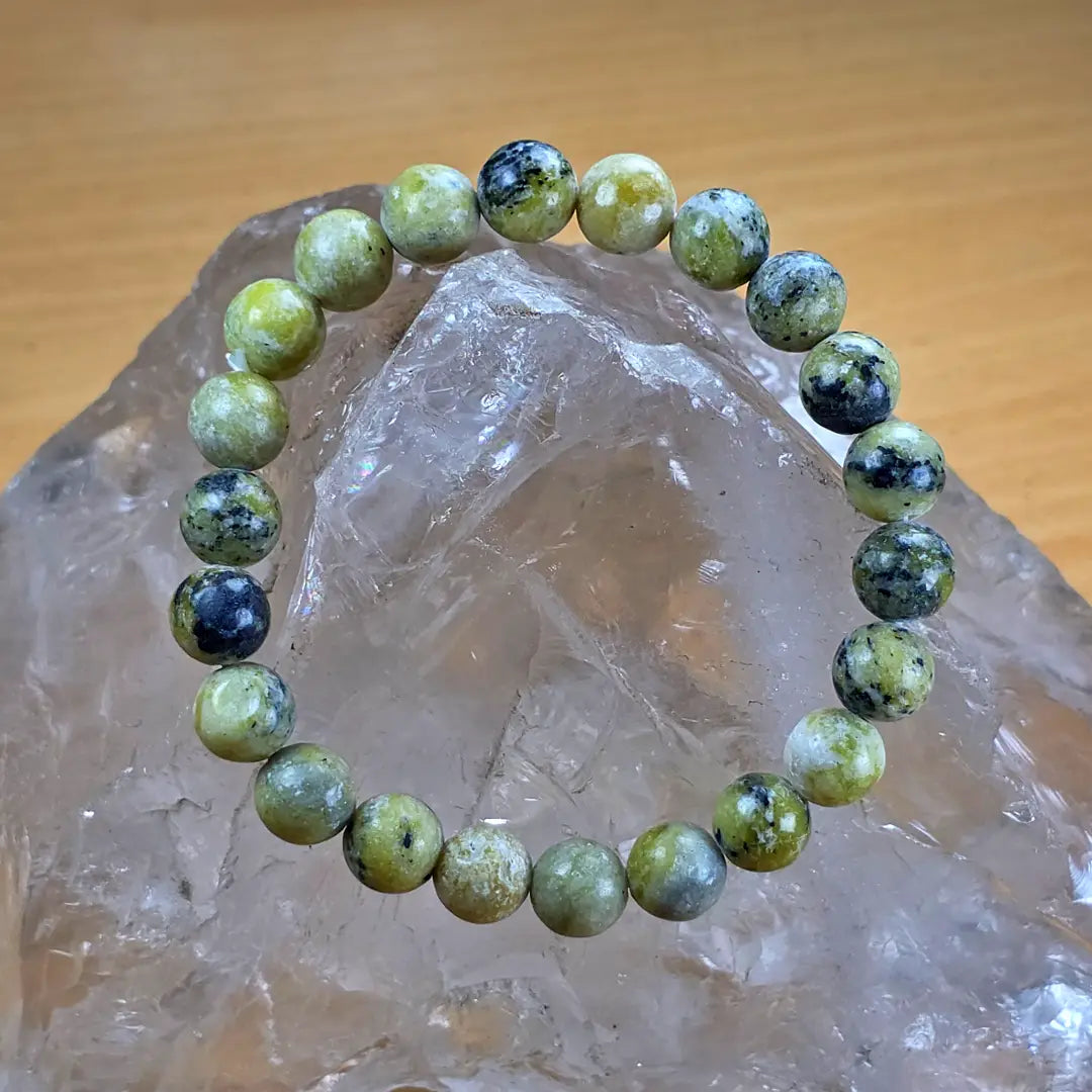 Serpentine Healing Bracelet – Kundalini Energy & Transformation Stone