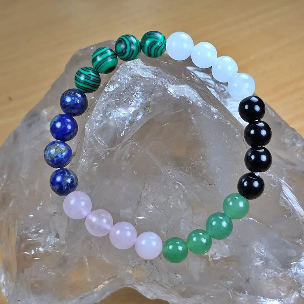 Taurus Zodiac Bracelet – Crystal Energy for Stability & Strength