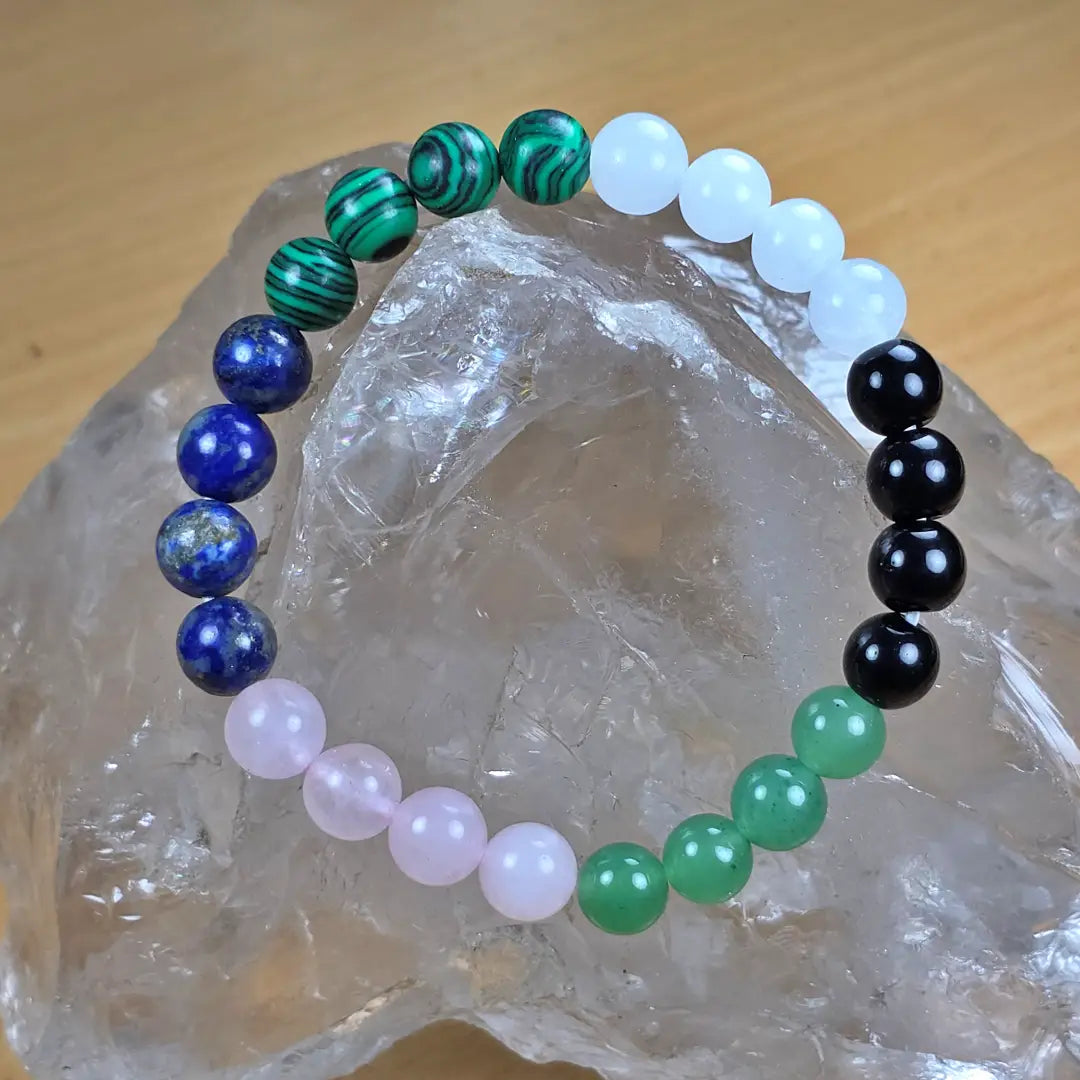 Taurus Zodiac Bracelet – Crystal Energy for Stability & Strength