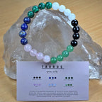 Taurus Zodiac Bracelet – Crystal Energy for Stability & Strength